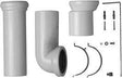 DURAVIT Vario-Anschluss-Set für WC mit Universal-Abgang inkl. Excenter – Kunststoff, 110 mm