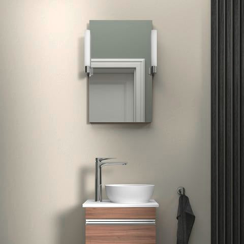 DURAVIT Sivida Spiegel 450x650x36 mm mit LED-Beleuchtung, Dimmfunktion und Sensorschalter – Wandmontage