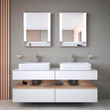DURAVIT Qatego Aufsatzbecken 500 mm Weiß HygieneGlaze ohne Hahnloch und Überlauf