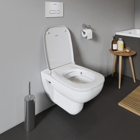 DURAVIT D-Code WC-Sitz mit SoftClose Absenkautomatik, weiß, Kunststoff