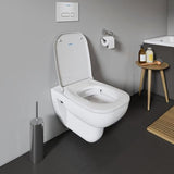 DURAVIT D-Code WC-Sitz mit SoftClose Absenkautomatik, weiß, Kunststoff