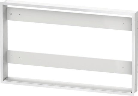 DURAVIT Einbauset Licht & Spiegel – Montagerahmen für Badmöbel, 139 x 661 x 810 mm