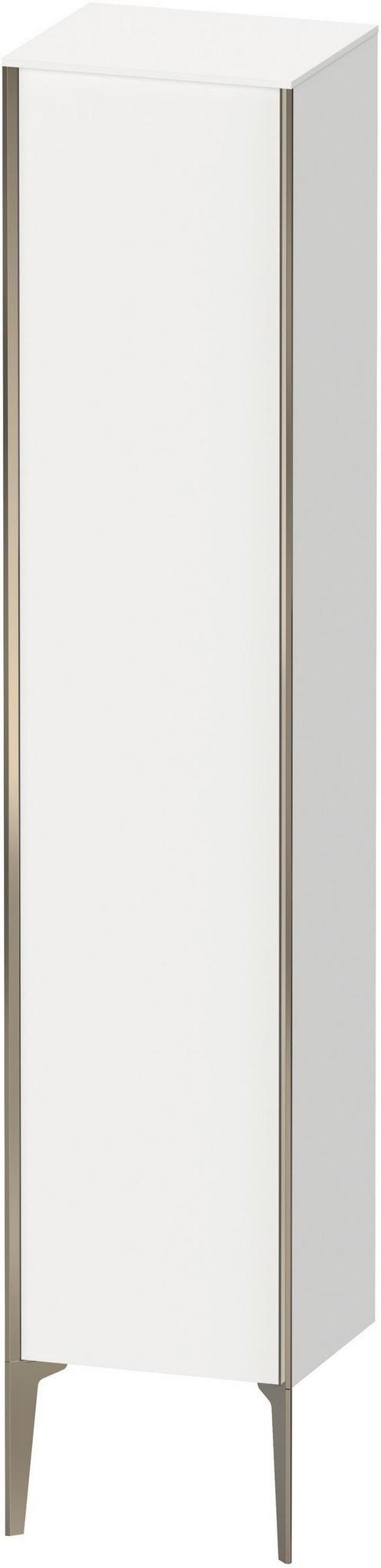 Duravit Hochschrank XViu 1770 mm weiß matt, wandhängend, 1 Tür, Soft-Close, Push-Open