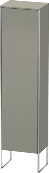 DURAVIT XSquare Hochschrank 2016x500x356 mm, flannel grey seidenmatt, Anschlag rechts