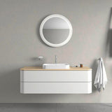 DURAVIT Happy D.2+ Konsolenwaschtischunterbau 1300 mm taupe supermatt mit Tip-On Technik und LED-Innenbeleuchtung
