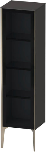 DURAVIT XViu Halbhochschrank 400 mm Parsolglas matt mit Tip-on Technik