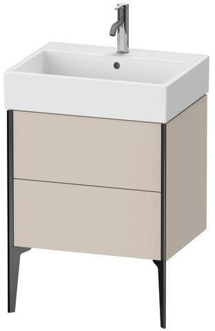 Duravit Waschtischunterbau XVIU 584x734x454mm mit 2 Auszügen in Ahorn mittel – passend für Vero Air 235060