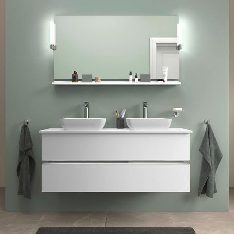 DURAVIT Sivida Spiegel 1330x650 mm mit LED-Beleuchtung, Sensorschalter & Dimmfunktion