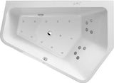DURAVIT Paiova 5 Whirlwanne 1900x1400 mm Ecke rechts mit Air-System, 2-Sitzer, Weiß