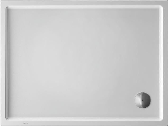DURAVIT Starck Slimline Duschwanne 1200x800 mm Weiß Sanitäracryl mit Antislip