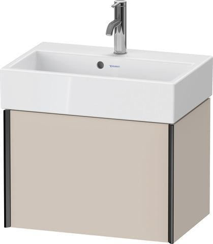 Duravit Waschtischunterbau XVIU 584 mm wandhängend in Seidenmatt für Vero Air – Badmöbel mit Stauraum