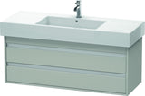 DURAVIT Ketho Waschtischunterbau 1200 mm wandhängend basalt matt 2 Schubkästen