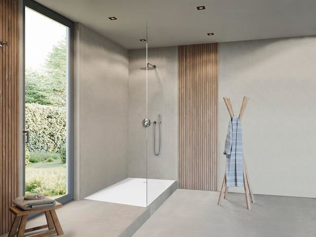 DURAVIT Sustano Duschwanne 1400x900x30 mm Mineralguss Weiß, bodenbündig & Halbeinbau