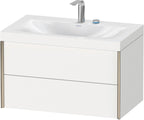 Spanplatte / weiß / m.Viu,2Schk.,503x800x480mm 2Hl,champagner matt/weiß matt,Rahmen