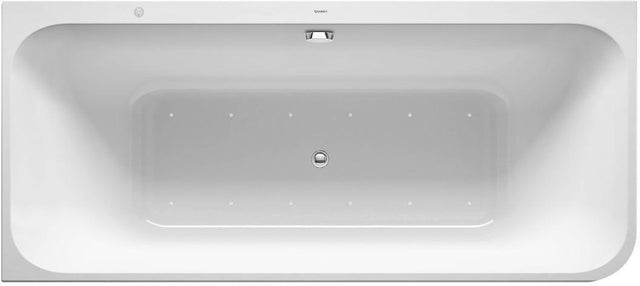 DURAVIT Happy D.2 Whirlwanne 1800x800 mm weiß, Ecke links, 2-Sitzer, inkl. Fußgestell