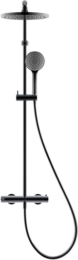 DURAVIT Duschsystem B.2 mit Kopfbrause & Handbrause, Brausethermostat, Chrom