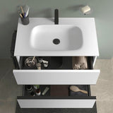 DURAVIT Sivida Waschtischunterbau 810 mm, bodenstehend, 2 Schubkästen, Chrom/Graphit Matt