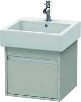 DURAVIT Ketho Waschtischunterbau wandhängend 440x450x410 mm 1 Auszug basalt matt