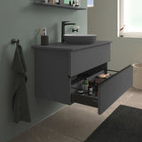 DURAVIT Sivida Waschtischunterbau 1045 mm, bodenstehend, 2 Schubkästen, Soft-Close, Weiß Matt