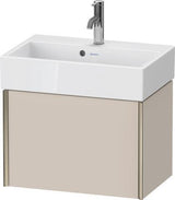 Duravit Waschtischunterbau XVIU 584 mm wandhängend in Seidenmatt für Vero Air – Badmöbel mit Stauraum