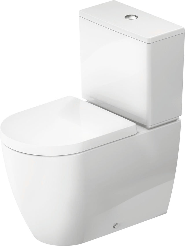 DURAVIT ME by Starck Stand-WC 650 mm weiß, spülrandlos, Tiefspüler, WonderGliss
