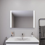 DURAVIT Licht & Spiegel Wandspiegel 1300x700mm mit LED-Beleuchtung und Sensorschalter – Weiß