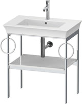 DURAVIT White Tulip Metallkonsole 684 mm – Design von Philippe Starck mit Höhenausgleich