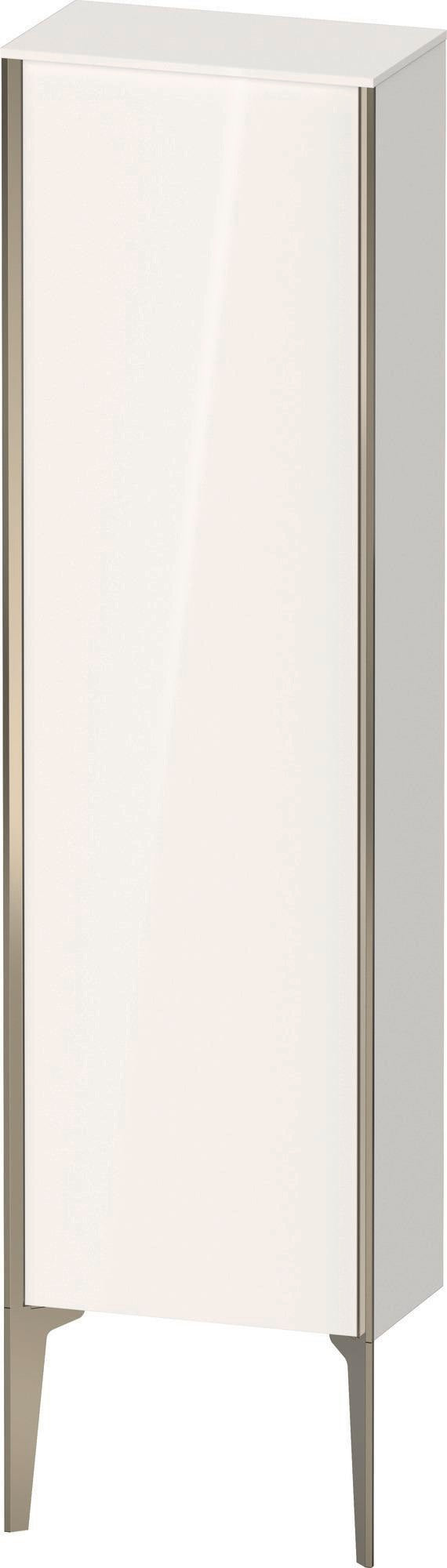 DURAVIT XViu Halbhochschrank 1330 mm anthrazit matt – Wandhängend mit Tip-on & Soft-Close