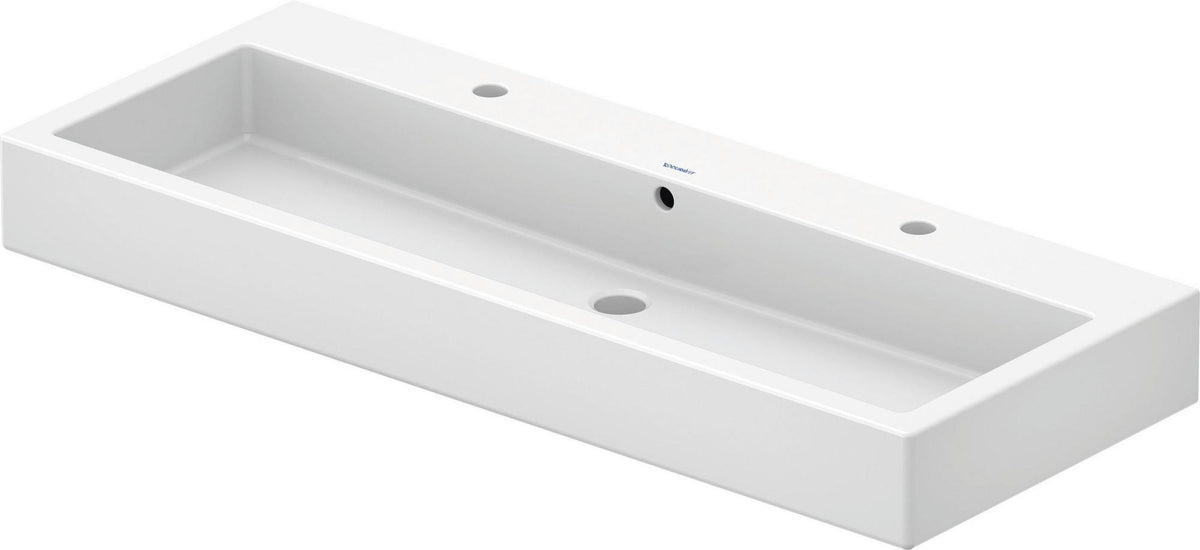 Duravit Waschtisch Vero 1200 mm mit Überlauf, Hahnlochbank und 1 Becken in Weiß