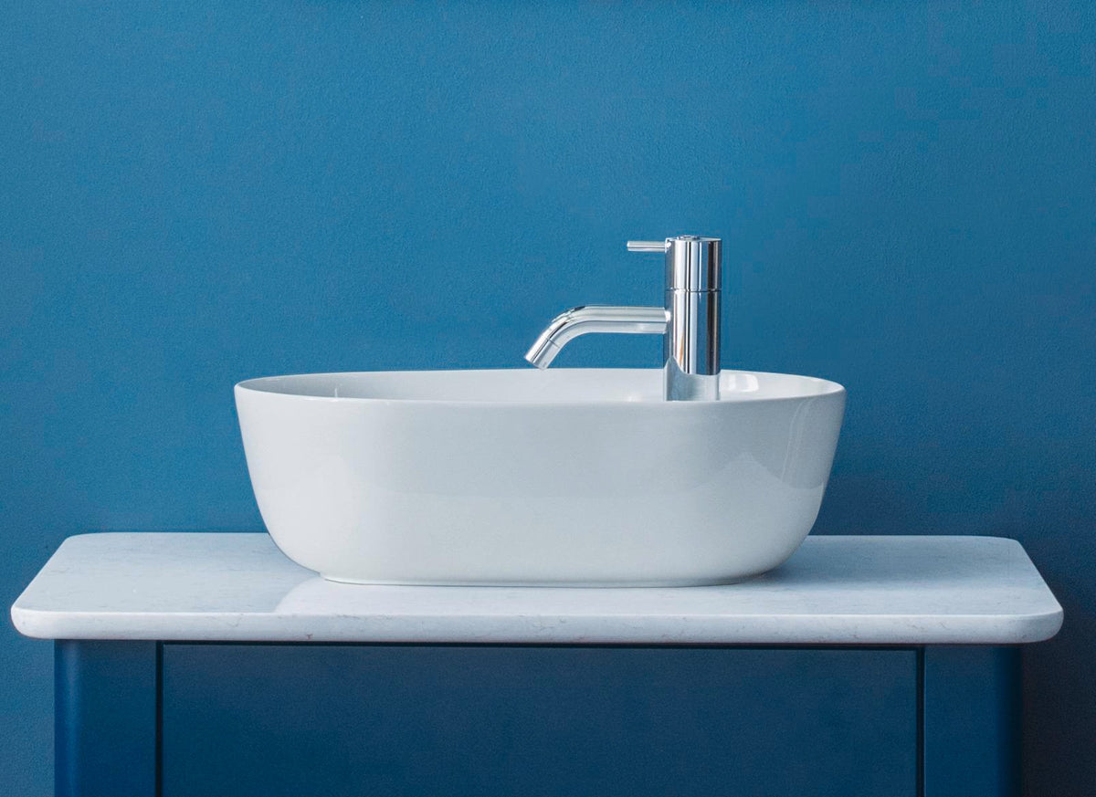 Duravit Luv Waschtischunterbau bodenstehend 638 mm Taupe Seidenmatt mit Auszug