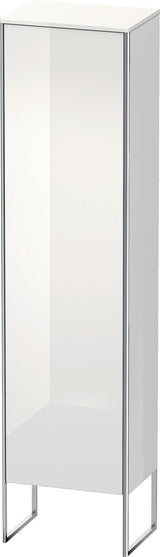 DURAVIT XSquare Hochschrank 2016 mm weiß hochglanz, Tür rechts, Tip-On, bodenstehend