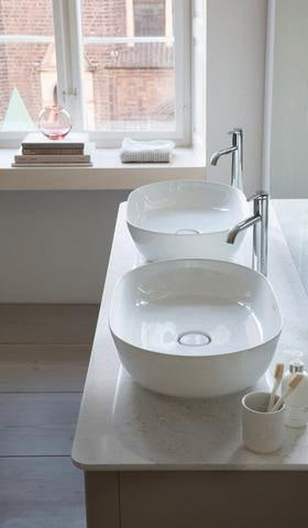 DURAVIT Luv Waschtischunterbau bodenstehend 1733 mm Taupe Seidenmatt 2 Auszüge