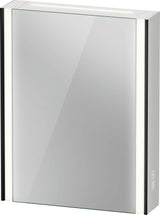 DURAVIT XViu Spiegelschrank 800x620x156 mm champagner matt, Anschlag links, LED-Beleuchtung, Steckdose