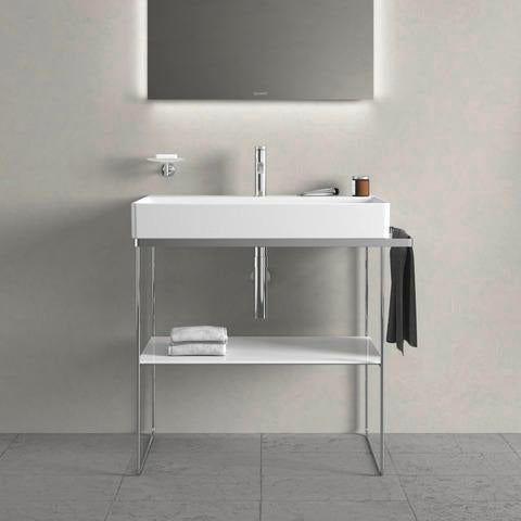 DURAVIT Licht & Spiegel Wandspiegel 600x700mm IP44 mit Beleuchtung und Schalter – matt, inkl. Befestigungsmaterial