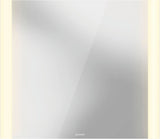 DURAVIT Licht & Spiegel Wandspiegel 1300x700mm mit LED-Beleuchtung und Sensorschalter – Weiß