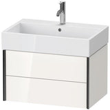 Duravit XVIU Waschtischunterbau 684 mm weiß matt mit Tip-On-Technik für Vero Air