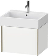 Duravit Waschtischunterbau XVIU 584 mm weiß matt mit Tip-On-Technik für Vero Air