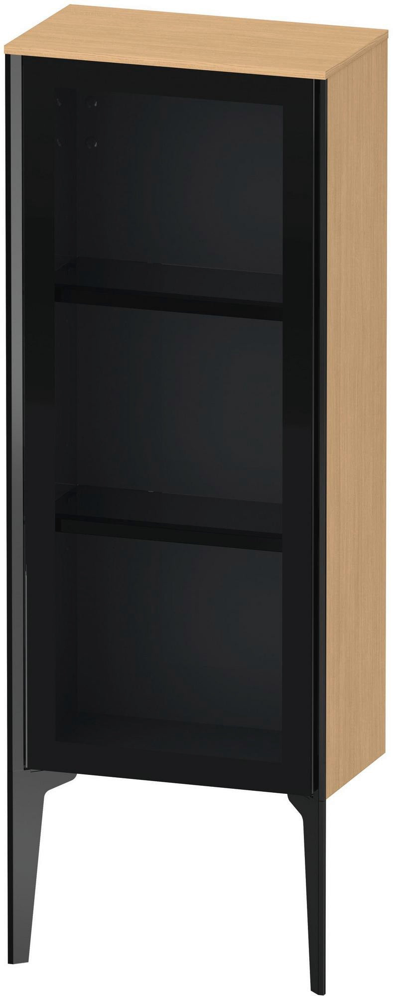 DURAVIT XViu Halbhochschrank 400 mm Parsolglas matt mit Tip-On Technik