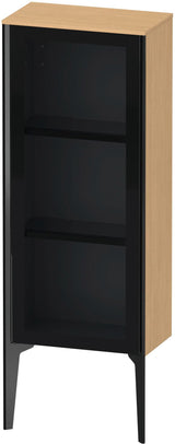 DURAVIT XViu Halbhochschrank 400 mm Parsolglas matt mit Tip-On Technik