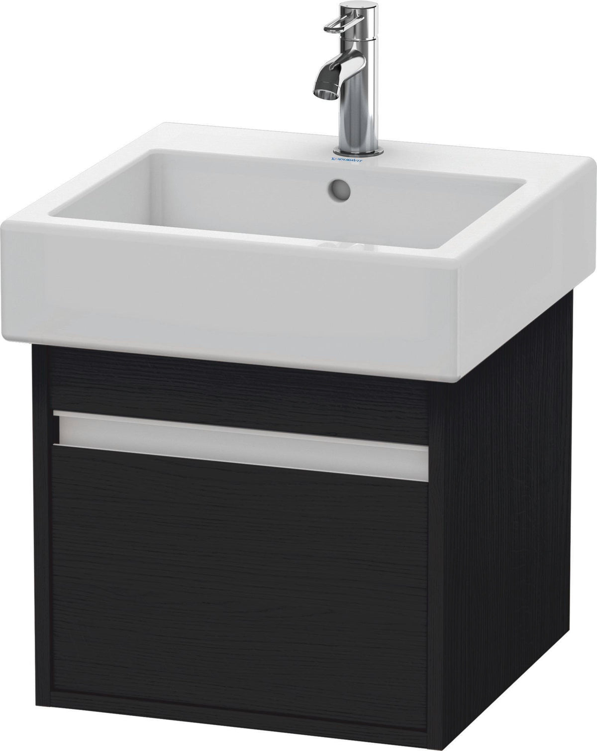 DURAVIT Ketho Waschtischunterbau wandhängend 440x450x410 mm 1 Auszug basalt matt