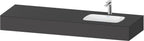 grau / 1600x550x170mm,WP:rechts,Graph.Matt,Dek