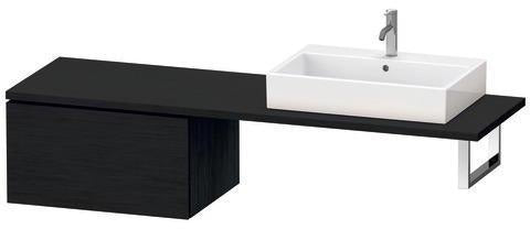 Duravit L-Cube Unterschrank 720 mm taupe supermatt mit Auszug und Dämpfung