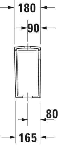 DURAVIT Spülkasten Soleil by Starck Weiß 6/3 L WonderGliss