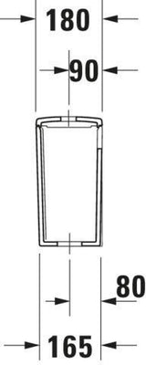 DURAVIT Spülkasten Soleil by Starck Weiß 6/3 L WonderGliss
