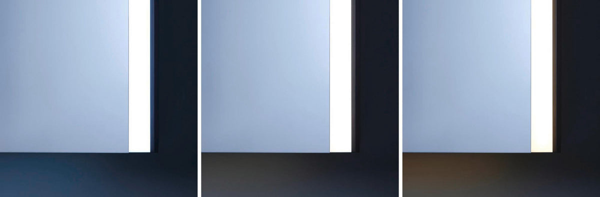 Duravit XSquare Spiegelschrank XS7113 Dolomite Grau 1000 mm mit LED-Beleuchtung und Steckdose