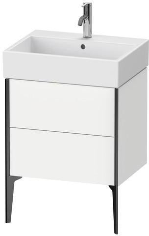 Duravit Waschtischunterbau XVIU 584x734x454mm mit 2 Auszügen in Ahorn mittel – passend für Vero Air 235060
