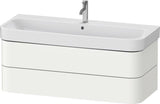 Duravit Waschtischunterbau Happy D.2 Plus 1175 mm taupe supermatt mit Tip-On-Technik