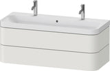 DURAVIT Happy D.2 Waschtischset 1175 mm mit 2 Schubkästen, Tip-on, Soft-Close, wandhängend