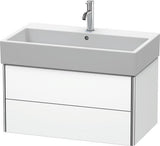 Duravit XSquare Waschtischunterbau 784 mm, wandhängend, 2 Schubkästen, s-matt, für Vero Air