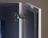Duravit L-Cube Hochschrank 500 mm flannel grey hochglanz, 1 Tür rechts, 1760 mm